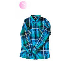 Fishbone színes kockás ing