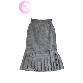 Studiform tyúklábmintás szoknya