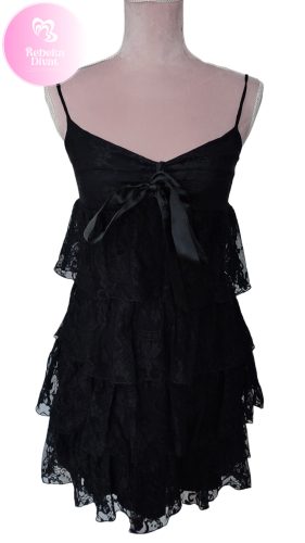 Gina Tricot csipkés fodros felső