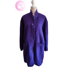 Monki lila szövetkabát