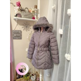 Atmosphere kapucnis kabát saját övvel