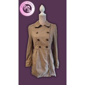 H&M gombos barna kabát