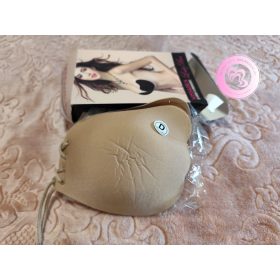 Pánt nélküli szilikonos melltartó - bézs