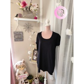 FLG fekete női nagy méretű póló