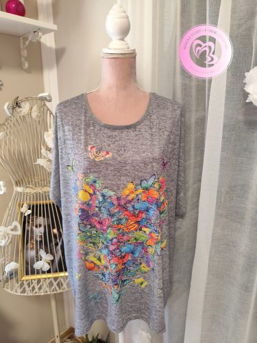 Rainbow pillangós nagy méretű tunika