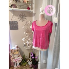 H&M flitteres rövid fazonú póló