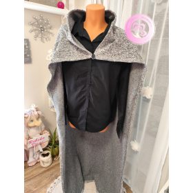 Tchibo szürke poncsó/köpeny