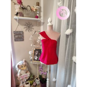 Zara elegáns magenta felső
