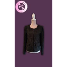 Fransa csillogó blézer