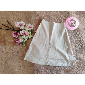 Tara rózsaszín len szoknya