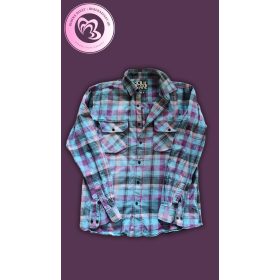 Solid Jeans színes kockás ing